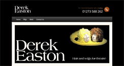 Desktop Screenshot of derekeastonwigs.co.uk