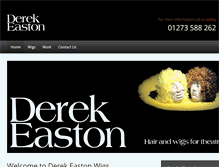 Tablet Screenshot of derekeastonwigs.co.uk